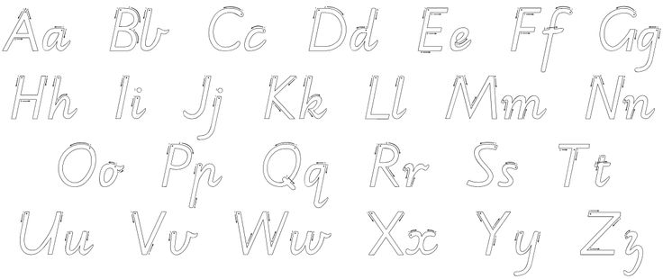 victorian cursive writing template